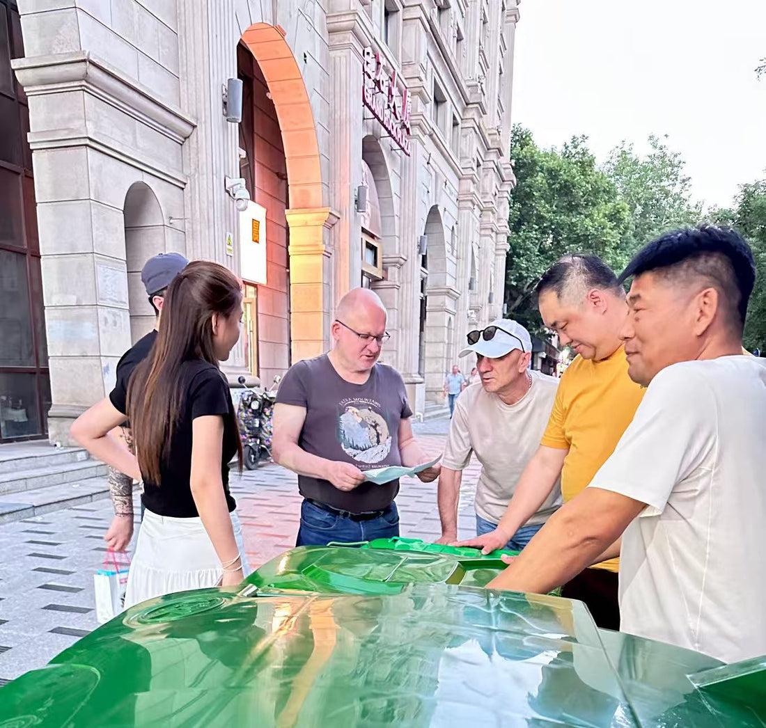 Meeting with Polish clients in Beijing
