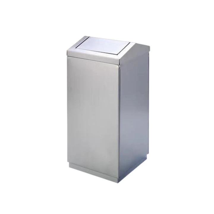 HY 0601001-House-shaped flip-top bin