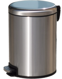 HY-0423008 Stainless Steel Pedal Trash Can