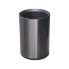 HY-0429005 Direct-dump Stainless Steel Trash Can(With black ring)