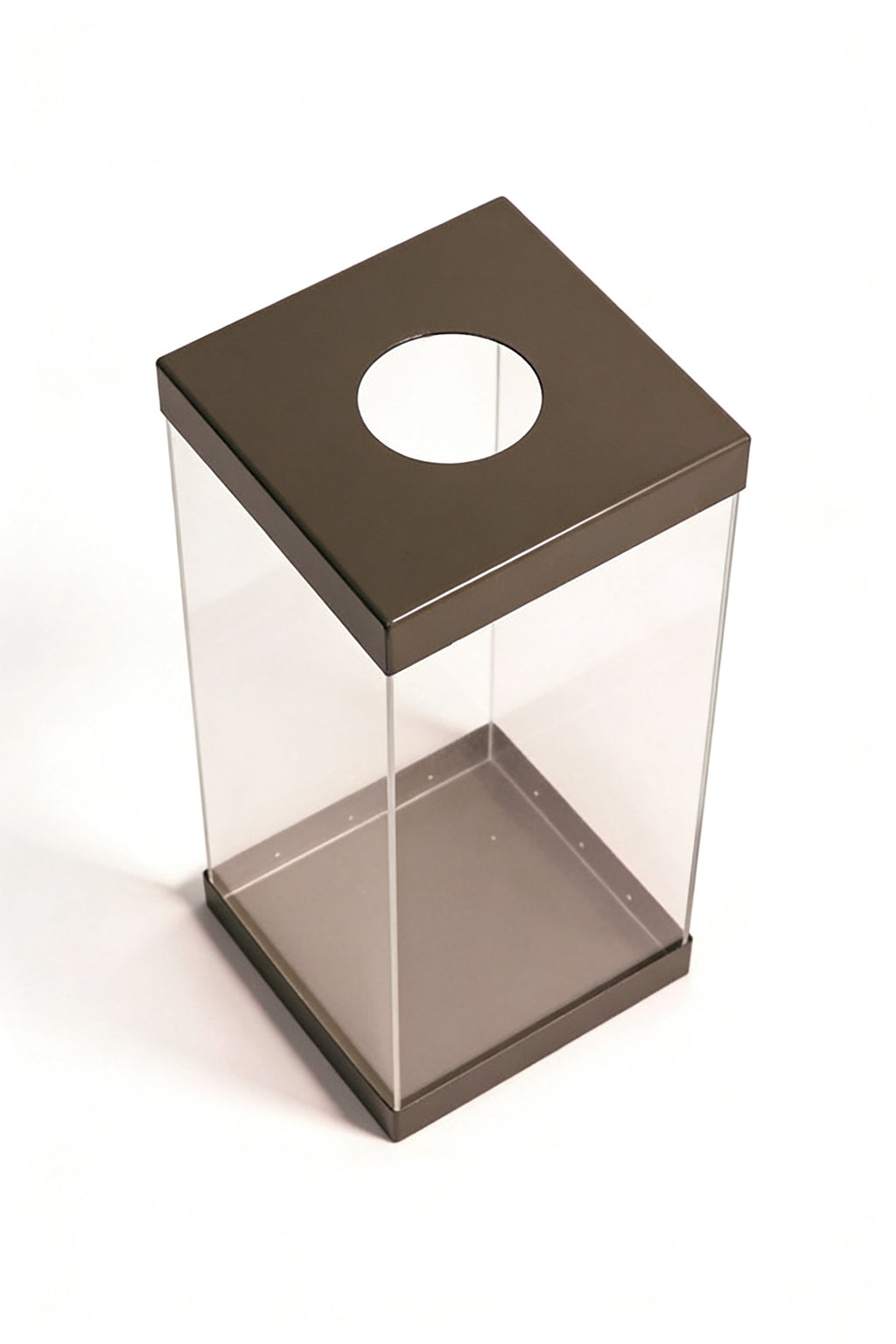 Acrylic Sorting Trash Bin
