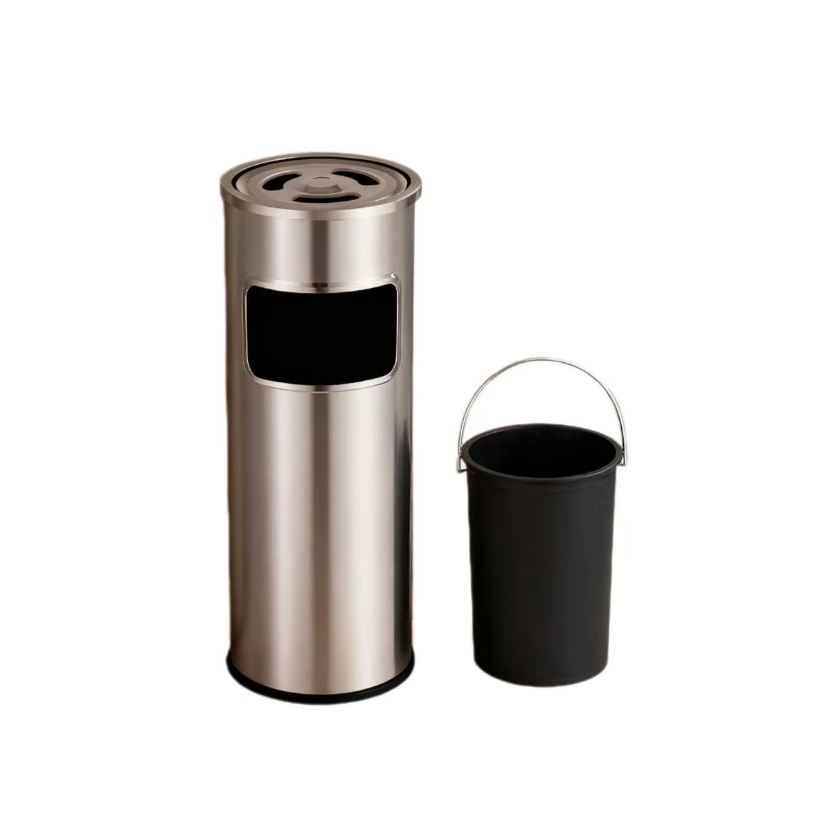 HY-0428012 Stainless Steel Trash Can