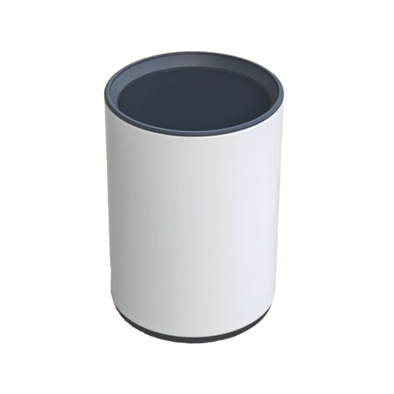 HY-0429005 Direct-dump Stainless Steel Trash Can(With black ring)