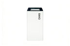 White Recycling Bin