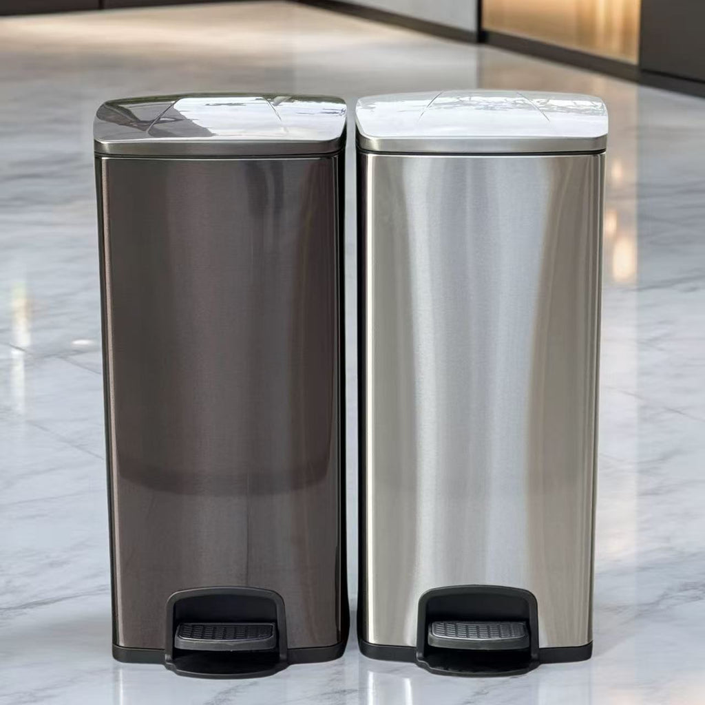 HY-26042414 Two-compartment pedal trash bins