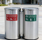 HY-26042308 Stainless steel trash can