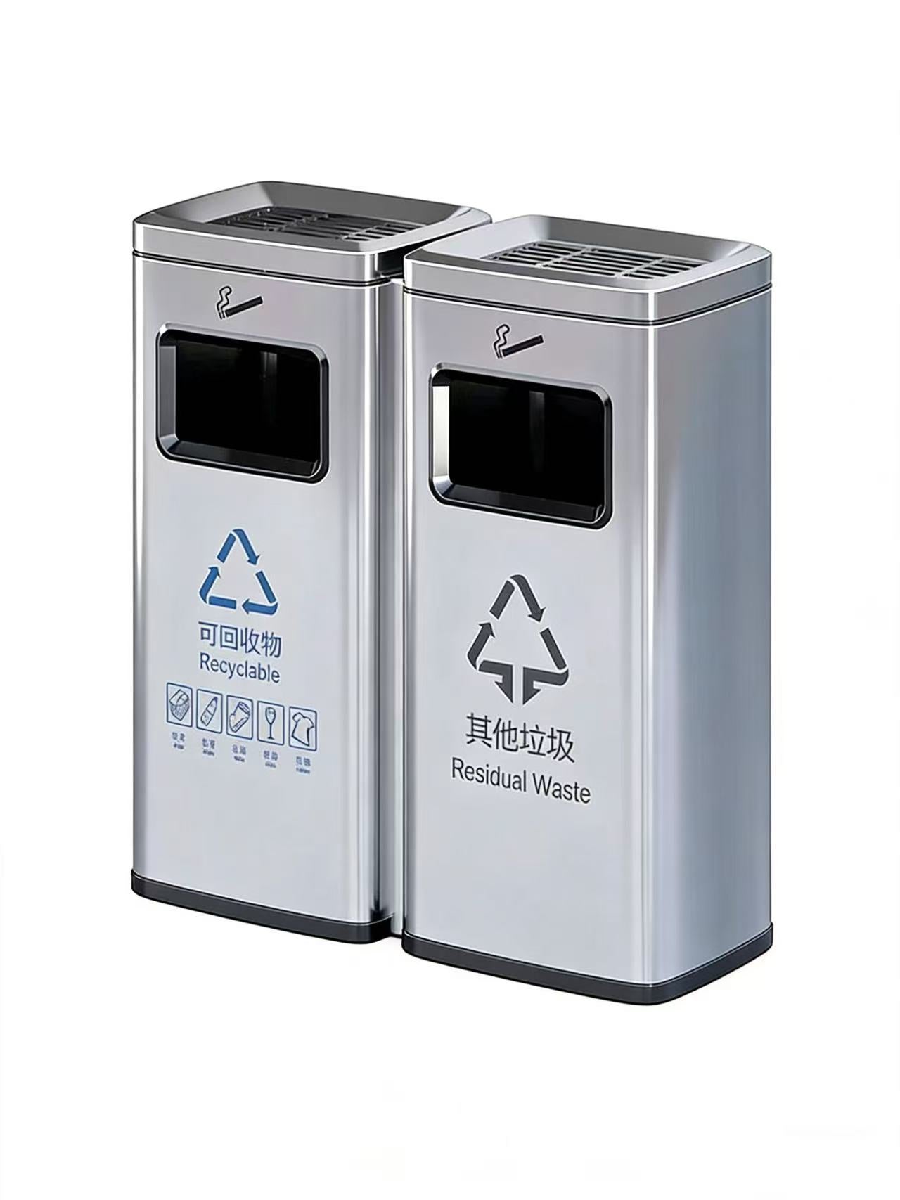 HY-26042307 Stainless steel trasn can