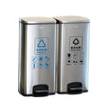 HY-26042306 Stainless steel trash can