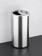 HY-26042408 Stainless steel trash bin.