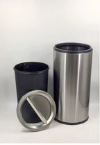 HY-26042408 Stainless steel trash bin.