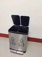 HY-26042304 Stainless steel trash can