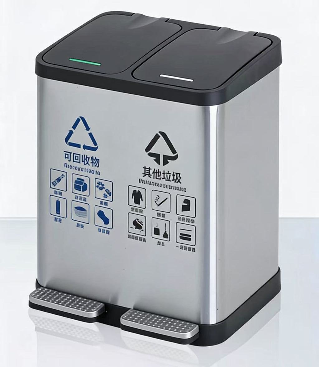 HY-26042304 Stainless steel trash can