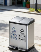 HY-26042304 Stainless steel trash can