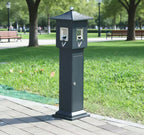 HY-26042405 Outdoor Standing Ashtray Pillar
