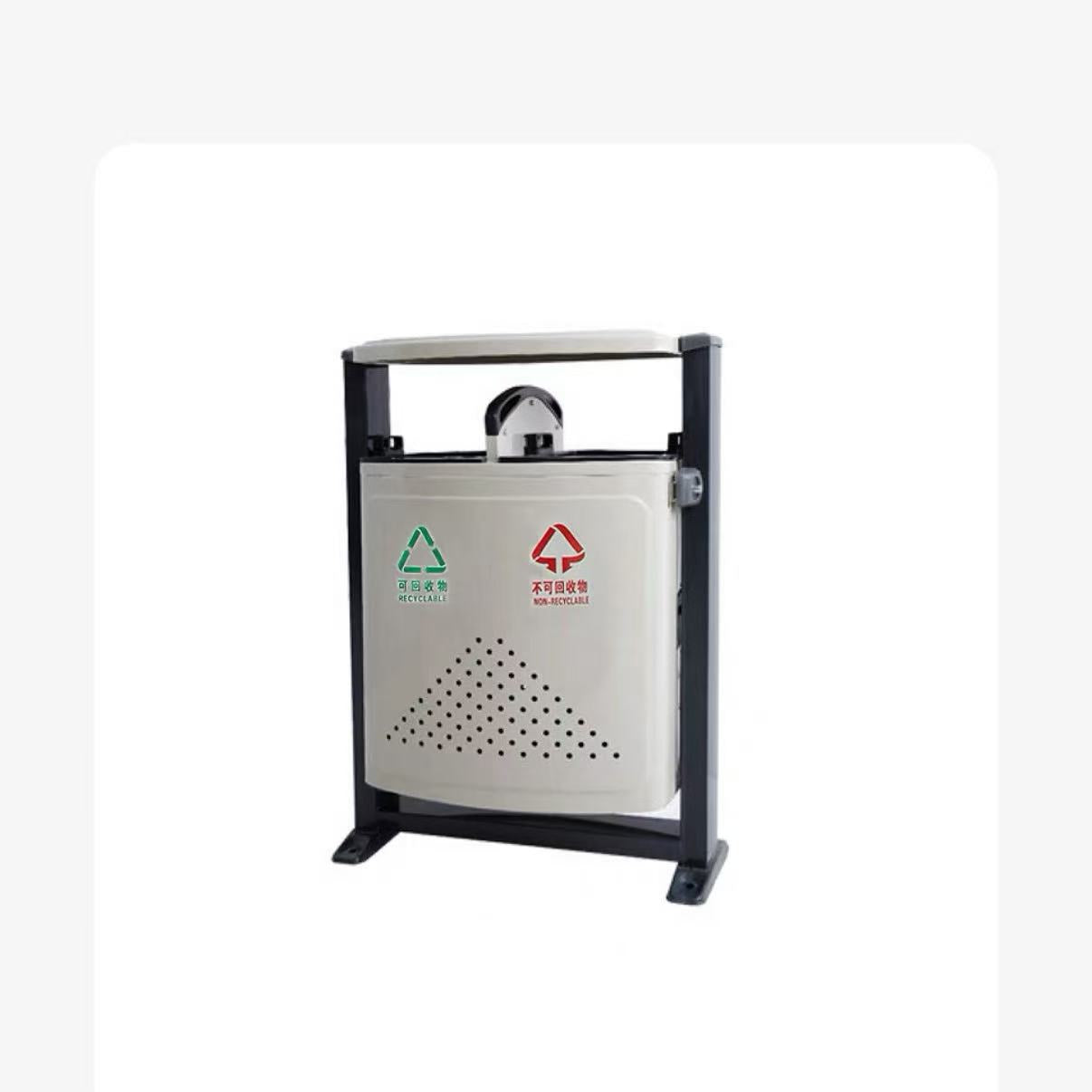 HY-26042402 Stainless steel trash can