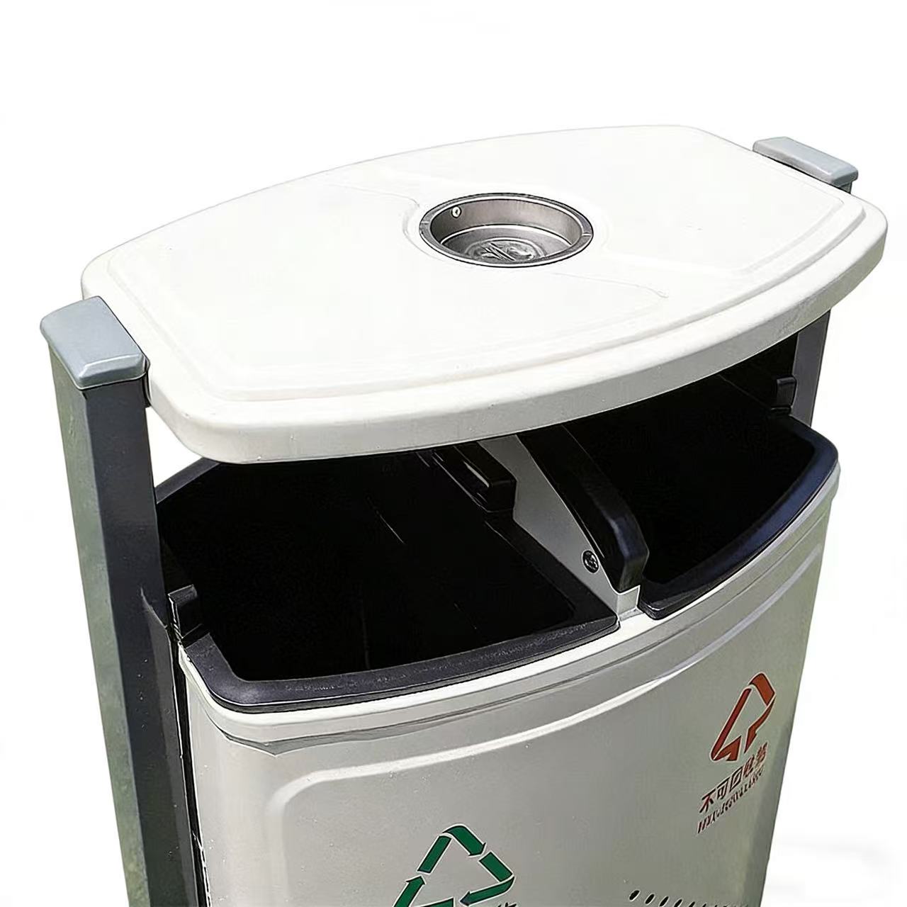 HY-26042402 Stainless steel trash can