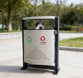 HY-26042402 Stainless steel trash can