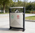 HY-26042402 Stainless steel trash can