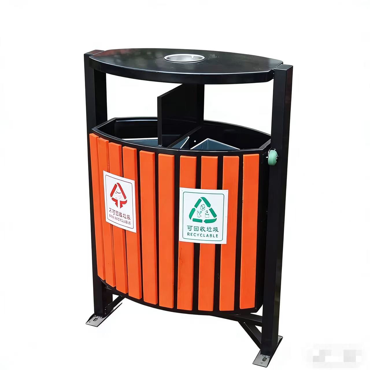 HY-26042304 Stainless steel trash can