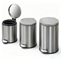 HY-26042711 Stainless steel trash bin