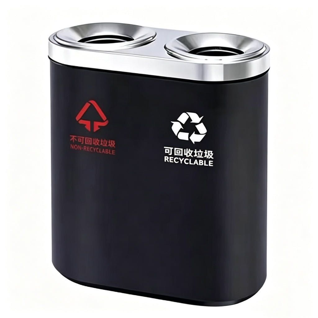 HY-26042718 Stainless steel trash bin