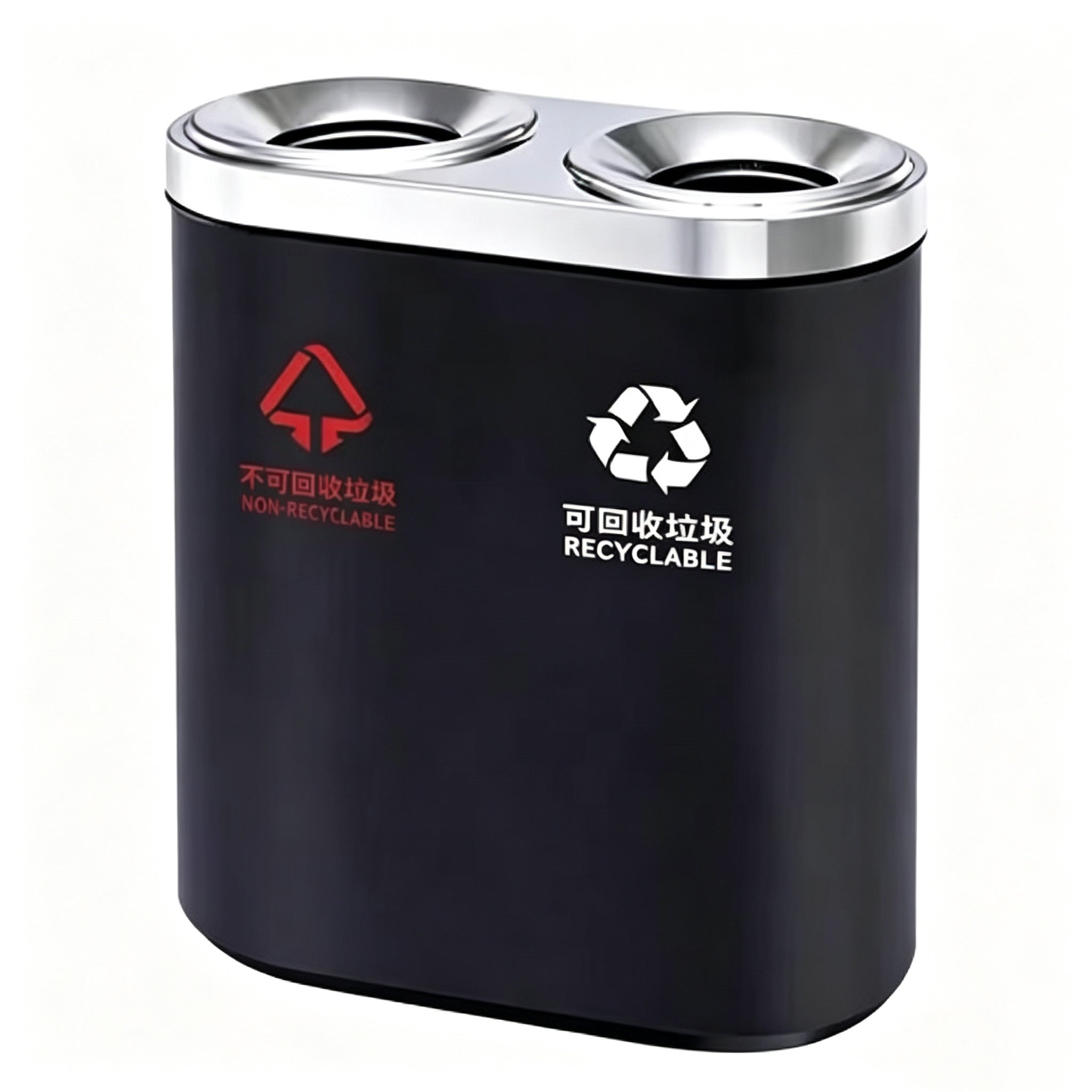 HY-26042718 Stainless steel trash bin