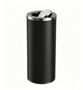 HY-26042723 Stainless steel circular lid trash can.