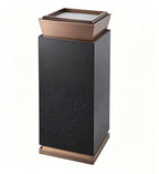 HY-26042725 Stainless steel trash bin.