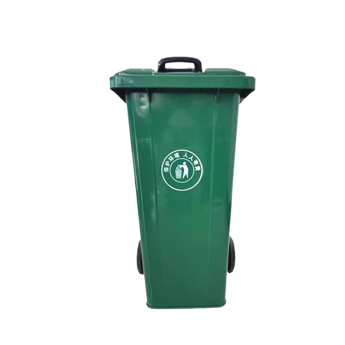 120L/240L/360L Two-wheeled Metal Trash Can
