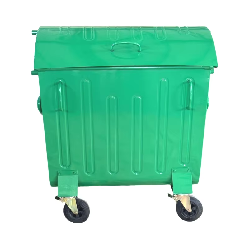 660L/1100L Iron Trash Can