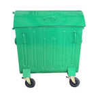 660L/1100L Iron Trash Can