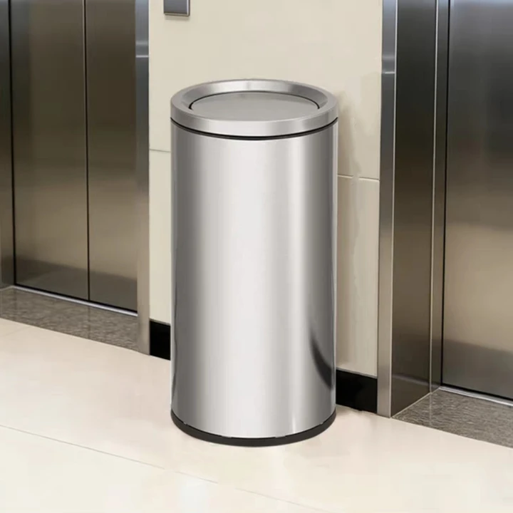 HY-0423003 Stainless Steel Trash Can