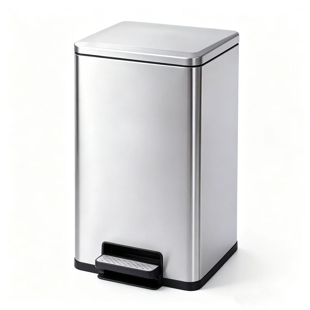40L Pedal Trash Can