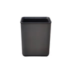 HY-0429010 Square Stainless Steel Trash Can(With black ring)