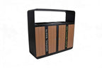 Wooden Trash Bin