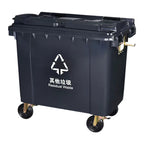 660L/1100L Plastic Trash Bin