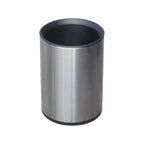 HY-0429005 Direct-dump Stainless Steel Trash Can(With black ring)
