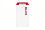 White Recycling Bin