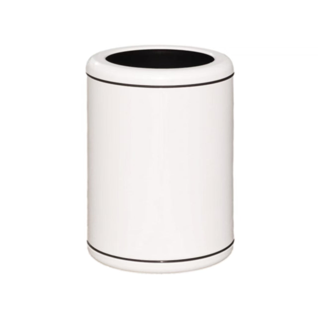 HY-0429008 Direct-dump Stainless Steel Trash Can(With color ring)
