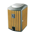 HY-0424010 Foot-Operated Outdoor Molded Trash Can