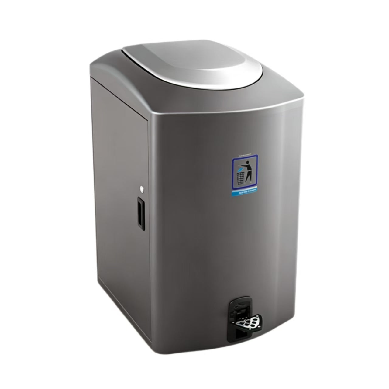 HY-0424010 Foot-Operated Outdoor Molded Trash Can