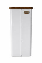 HY 0729001-Flexible, modular two-compartment stainless steel waste bin