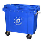 660L/1100L Plastic Trash Bin