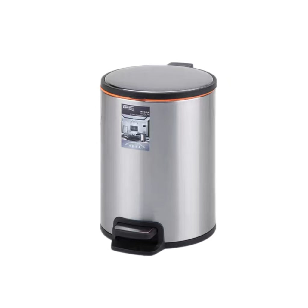HY-0428017 Stainless Steel Trash Can