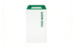 White Recycling Bin