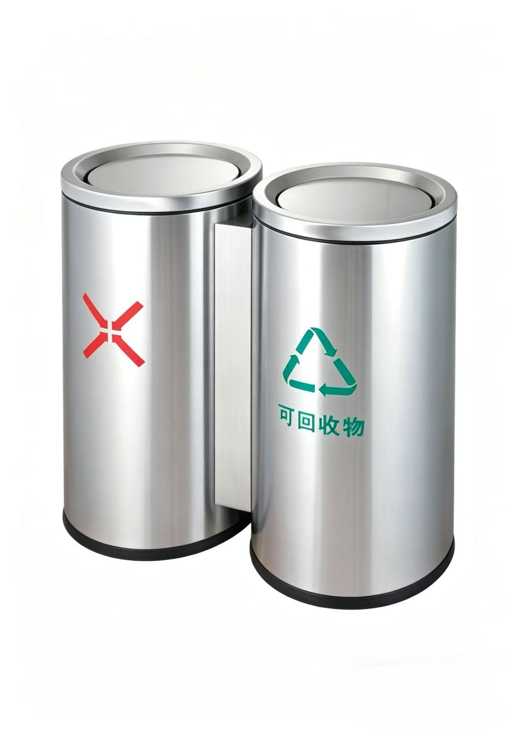 HY-26042308 Stainless steel trash can
