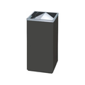 HY 0608001-Stainless Steel Flip-Top Trash Can