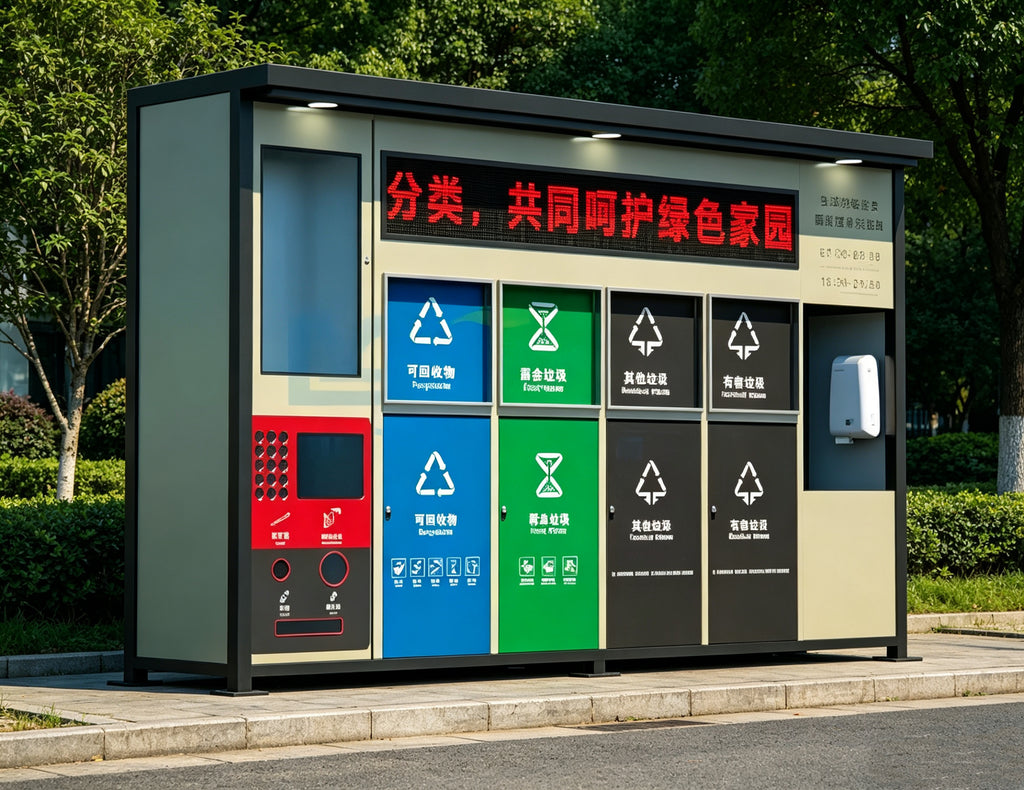HY-26042709 Outdoor intelligent multi-classification garbage facility