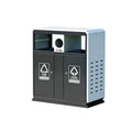 HY0424015-Outdoor Stainless Steel Trash Can