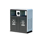 HY0424015-Outdoor Stainless Steel Trash Can